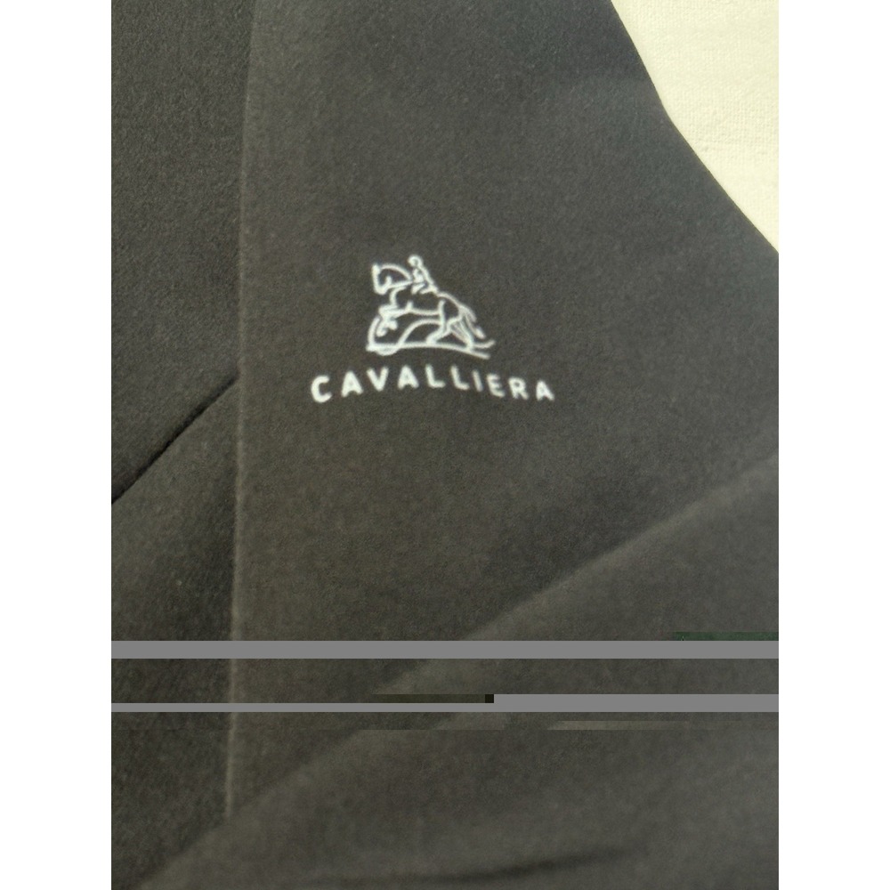 Cavalliera Venice English Equestrian Competition Show Coat Jacket Black 14 XXL - Picture 6 of 12